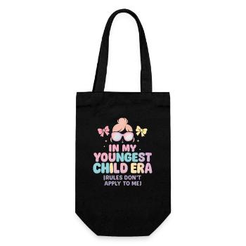 Dans l’humour de l’ère de My Younger Child et de la famille des filles - Sac à bouteille - noir - Devant