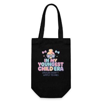 Dans l’humour de l’ère de My Younger Child et de la famille des filles - Sac à bouteille - noir - Devant