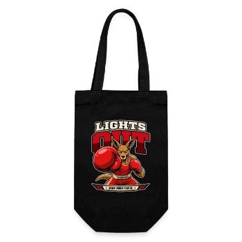 K.-O. Kangaroo – Lights Out Boxing - Sac à bouteille - noir - Devant