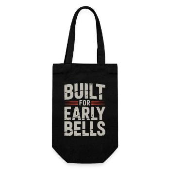Homeroom Teacher Built For Early Teaching Career - Geschenkbeutel für Flaschen - Schwarz - Vorne