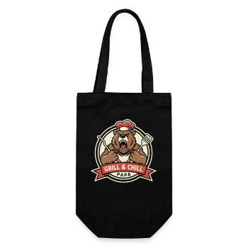 Cadeau de Papa pour le Cadeau de Papa Grill King - Sac à bouteille - noir - Devant