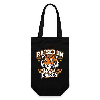 Tiger Wild Energy - Gift Bag for Bottles - black - Front