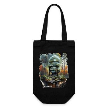 Espace dans Woods Dome - Sac à bouteille - noir - Devant