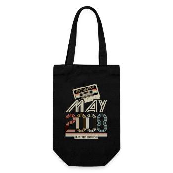 Best of May 2008 Kassette | Limited Edition - Geschenkbeutel für Flaschen - Schwarz - Vorne