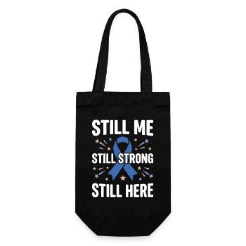 Alopecia Awareness Alopecia Areata Hair Loss - Gift Bag for Bottles - black - Front