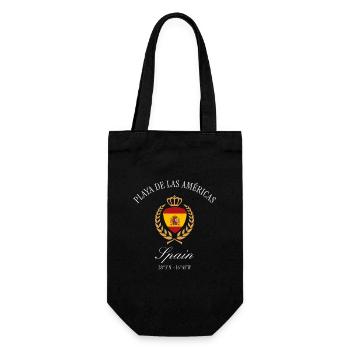 Playa de las Américas Tenerife – Travel Souvenir - Gift Bag for Bottles - black - Front