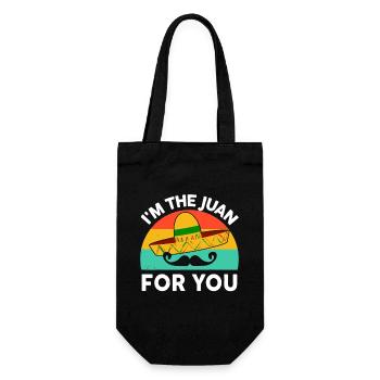 Juan for You Sombrero Tee - Gift Bag for Bottles - black - Front
