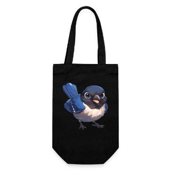 Magpies Magpie - Gift Bag for Bottles - black - Front