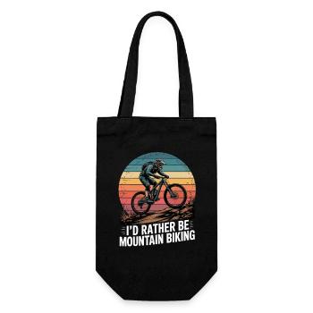 VTT, Descente, Action du cyclisme - Sac à bouteille - noir - Devant