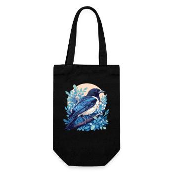 Magpies Magpie - Gift Bag for Bottles - black - Front