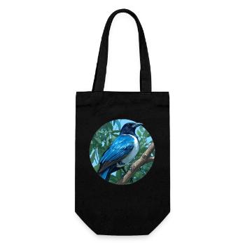 Magpies Magpie - Gift Bag for Bottles - black - Front