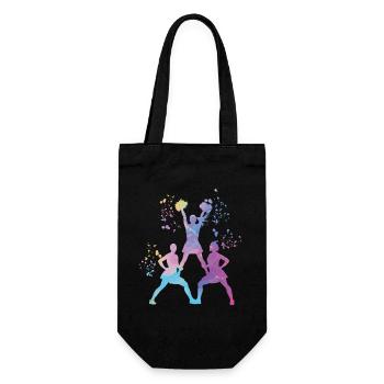 Cheerpom pom girls Mom Cheerleading - Sac à bouteille - noir - Devant
