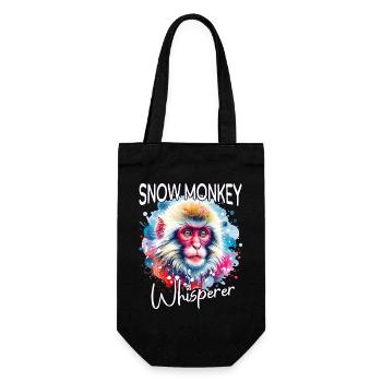 Le Chuchoteur du Singe des Neiges - Sac à bouteille - noir - Devant