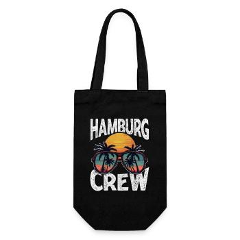 Hamburg Crew - Gift Bag for Bottles - black - Front