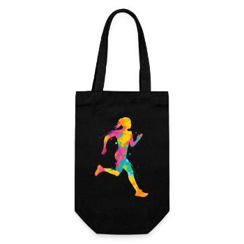 Courir Jogging coloré Femmes Enfants Filles Coureur - Sac à bouteille - noir - Devant