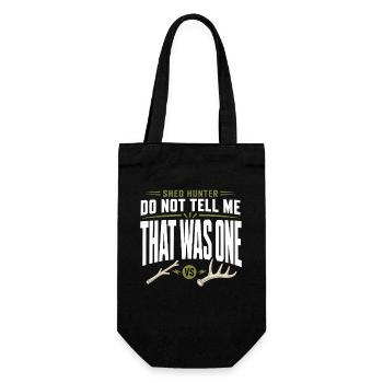 Scale-hunting-scale-hunter-antler-hunting-whitetail - Gift Bag for Bottles - black - Front