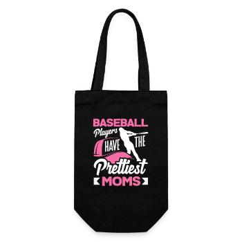 Les joueurs de baseball ont les plus belles mamans - Sac à bouteille - noir - Devant