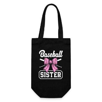 Baseball Sœur Bow Bat Rose - Sac à bouteille - noir - Devant
