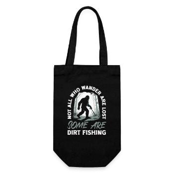 Bigfoot Sondeln Dirt Fishing Metalldetektor - Geschenkbeutel für Flaschen - Schwarz - Vorne