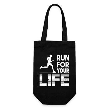 Marathonien : Coureurs de marathon : Cadeaux de course pour votre vie - Sac à bouteille - noir - Devant