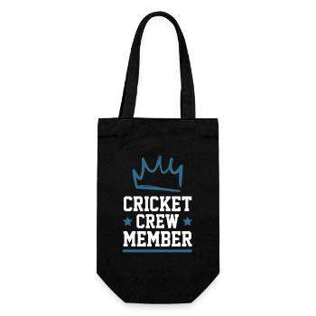 Équipe de cricket - Sac à bouteille - noir - Devant
