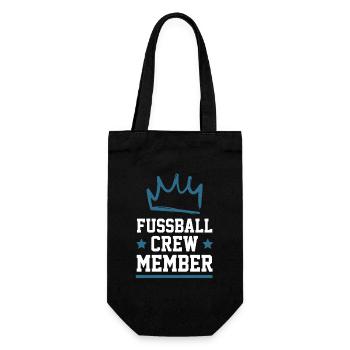 Football Crew - Gift Bag for Bottles - black - Front