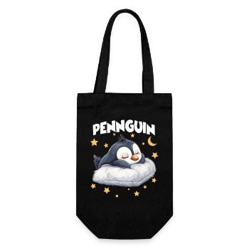 Pennguin Penguin Pajama Morning Grouch Late Riser - Gift Bag for Bottles - black - Front