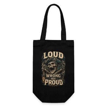 Chansons de chansons de chandaville Sea Salon Loud, Wrong And Proud - Sac à bouteille - noir - Devant