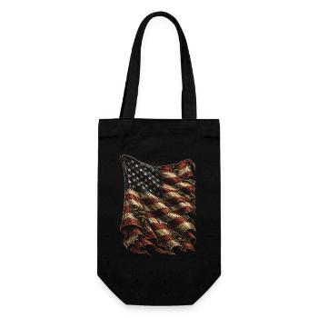 Veterans Day for Democrats - Gift Bag for Bottles - black - Front