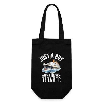 Titanic Boy Love Titanic - Titanic Boy Design - Sac à bouteille - noir - Devant