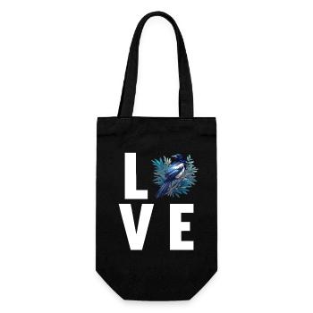 Pies Magpie - Sac à bouteille - noir - Devant
