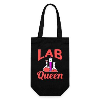 Béchers de chimie Lab Queen - Sac à bouteille - noir - Devant