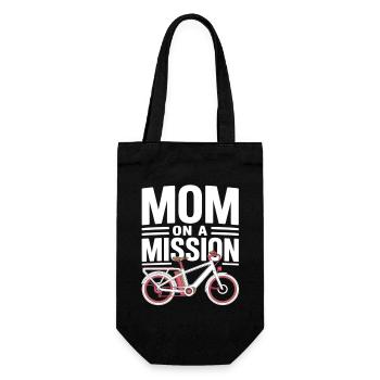 Maman en mission Maman à vélo - Sac à bouteille - noir - Devant