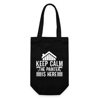 House Painter Hilarious Designs Unique Gifts - Gift Bag for Bottles - black - Front