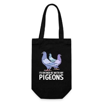 Pigeons Pigeon - Sac à bouteille - noir - Devant