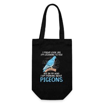 Pigeon pigeon - Sac à bouteille - noir - Devant
