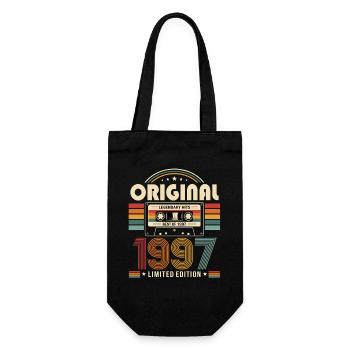 29e anniversaire Gift Man cassette Best of 1997 - Sac à bouteille - noir - Devant
