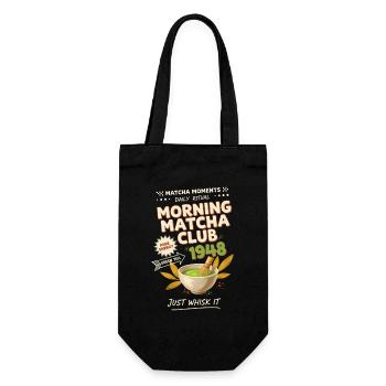 Match Club du matin 1948 Il suffit de le fouetter thé vert - Sac à bouteille - noir - Devant