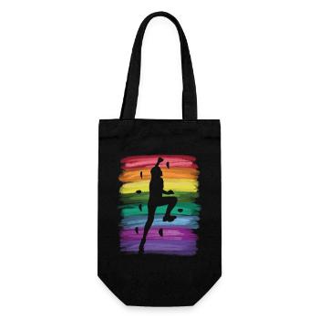 Boulderer Boulder Bouldering - Gift Bag for Bottles - black - Front