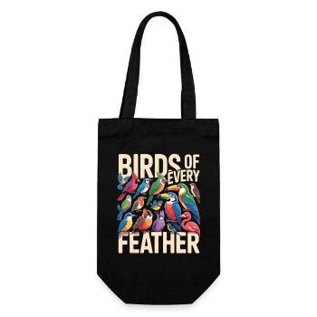 Vogel des Oiseaux de Chaque Plume - Sac à bouteille - noir - Devant