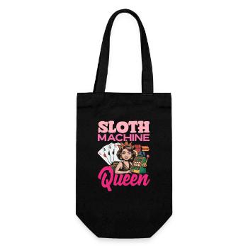 Poker de jeu au casino Machines à sous Queen - Sac à bouteille - noir - Devant