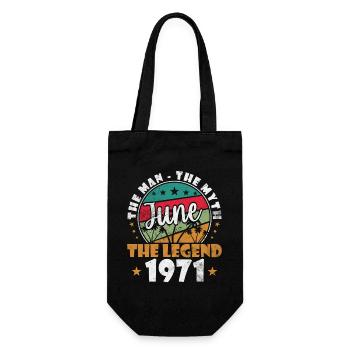 Myth de l’homme Légende de juin 1971 - Sac à bouteille - noir - Devant