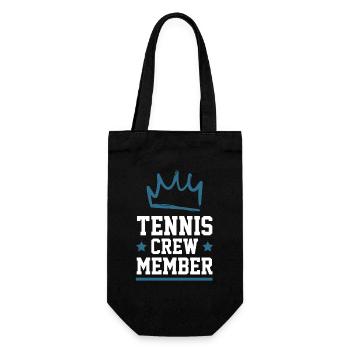 Équipe de tennis - Sac à bouteille - noir - Devant
