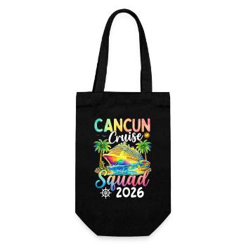 Équipe de croisière de Cancún 2026 - Sac à bouteille - noir - Devant