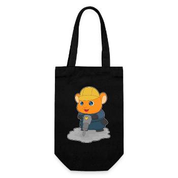 Chantier de construction Hamster Jackhammer - Sac à bouteille - noir - Devant