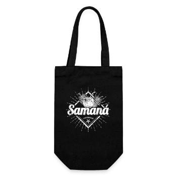 Samaná Caribbean in the Dominican Republic - Gift Bag for Bottles - black - Front