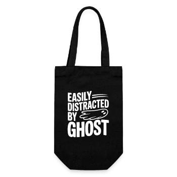 Easily Distracted by Ghost - Gift Bag for Bottles - black - Front
