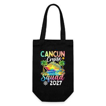 Équipe de croisière de Cancún 2027 - Sac à bouteille - noir - Devant