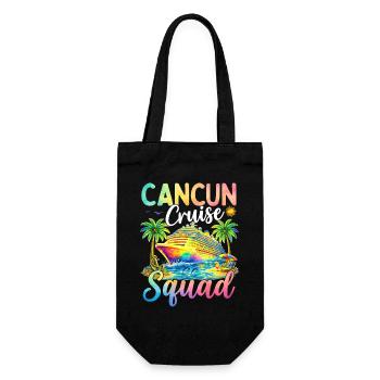 Équipe de croisière de Cancún - Sac à bouteille - noir - Devant