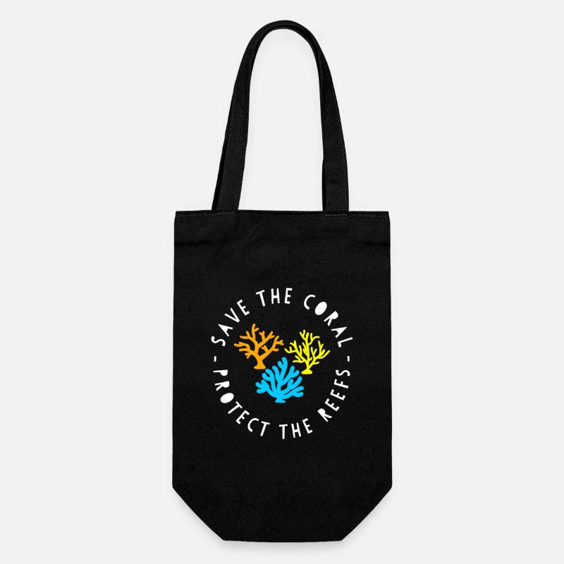 Cercle de sauvetage des coraux - Sac à bouteille - noir